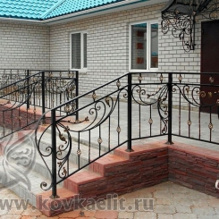 Кованые перила Эконом КПЭ_10