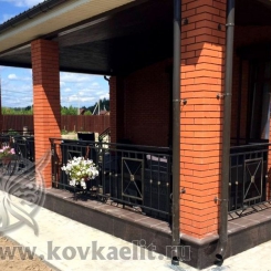 Кованые перила Эконом КПЭ_88