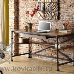 Кованый письменный стол LOFT_26
