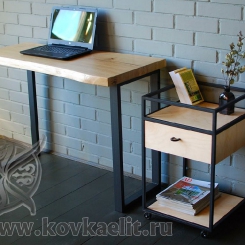 Кованый письменный стол LOFT_27