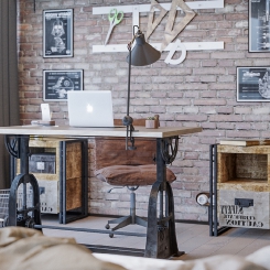 Кованый письменный стол LOFT_18