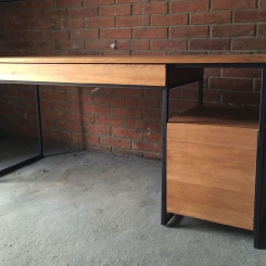 Кованый письменный стол LOFT_20