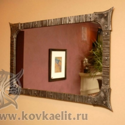 Кованое зеркало КЗ_10