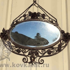 Кованое зеркало КЗ_15