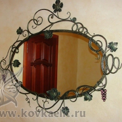 Кованое зеркало КЗ_21