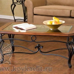 Кованый стол и стулья КСС_25