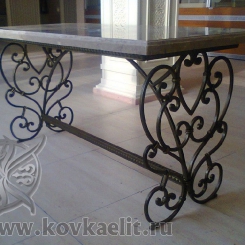 Кованый стол и стулья КСС_30