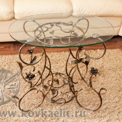 Кованый стол и стулья КСС_39