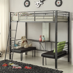 Кованая кровать LOFT_21